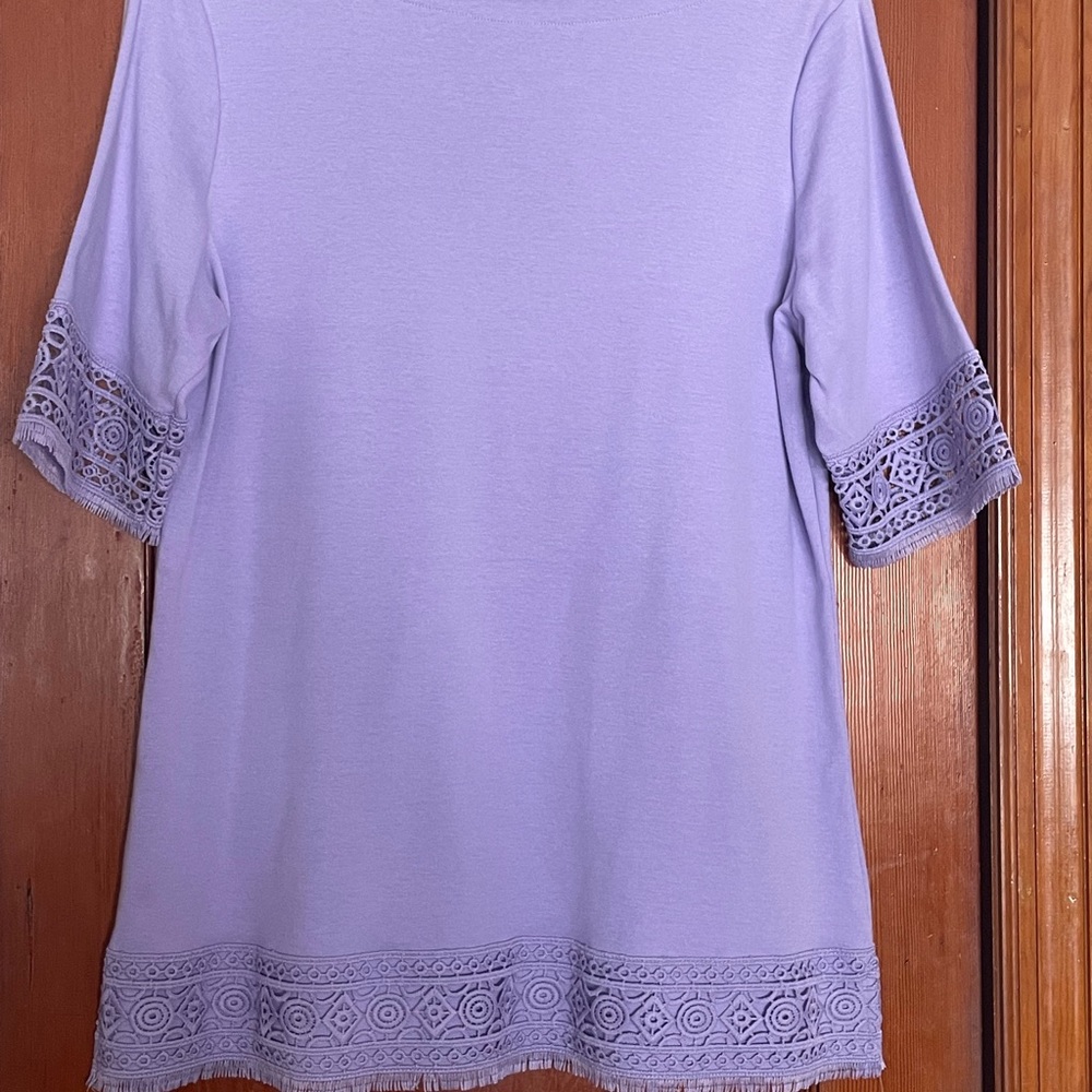 Karen Scott short sleeve top